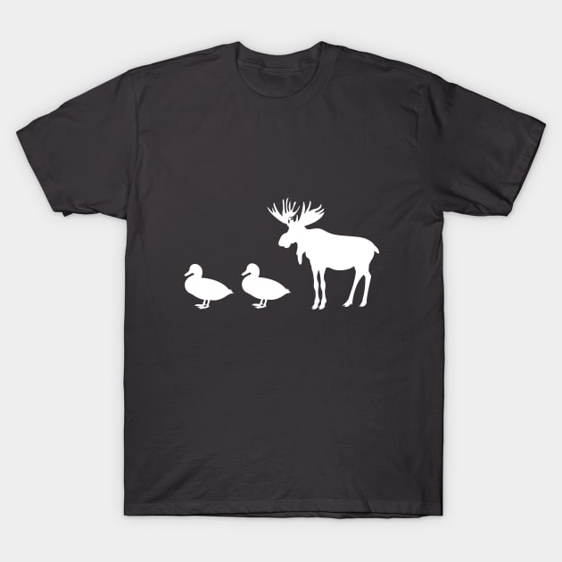 Duck Duck Moose T-Shirt by Great North American Emporium